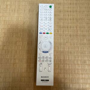 動作確認済み【SONY】◆RM-MCE70M◆ TV テレビリモコン ソニー ホワイトカラー
