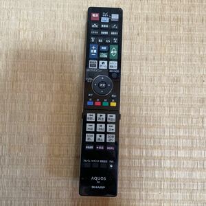 動作確認済み【SHARP】◆AQUOS◆ GA908PA BD TV テレビリモコン シャープ アクオス