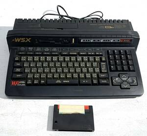 【ジャンク品/100】WSK MSX2+ FS-A1WSX RAM64K VRAM128K キズ汚れダメージ有 通電確認済 動作未確認