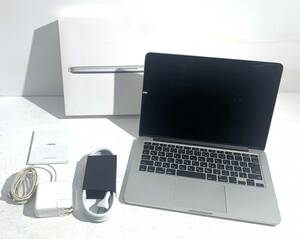 【中古品/80】MacBook Pro OS Mountain Lion 充放電回数 368回 コード汚れ有 通電確認済 動作確認済