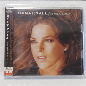＜新品同様＞　ダイアナ・クラール　/　フロム・ディス・モーメント・オン　　（初回限定盤　CD+DVD)　　帯付　　国内正規セル版