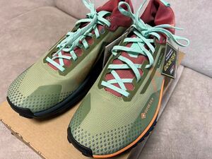 ナイキ 直営店購入 27.0cm NIKE REACT PEGASUS TRAIL 4 GTX GORE-TEX DJ7926 300 リアクトペガサストレイル4 新品 国内正規品 送料無料