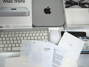 送料無料apple Macmini SSD256GB メモリ16GB Core i5 2.3GHz/キーボード／マウス
