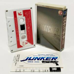 カセットテープ スナッチャー サントラ 未確認 コナミ 矩形波倶楽部 Snatcher Original Soundtrack Cassette Tape Konami Kukeiha Club