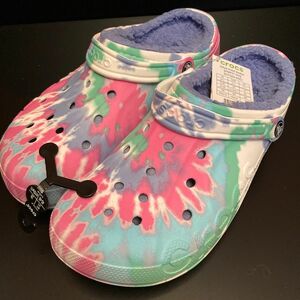 29cm 未使用 クロックス crocs バヤ ラインド タイダイ サンダル　メンズ　大きいサイズ　ボア