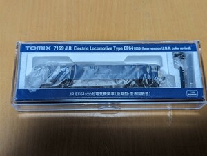  ②TOMIX トミックス 7169 JR EF64-1000形 電気機関車 (後期型・復活国鉄色) Nゲージ 後期型 貨物列車 el 未使用保管品 鉄道模型