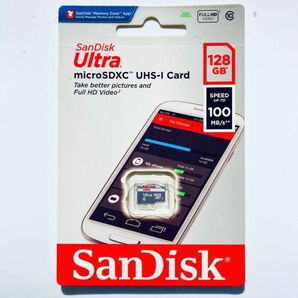SanDisk micro SD 128GB マイクロ SD カード 1枚 100MB/秒