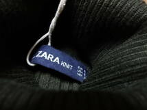 【ZARA KNIT】カーキ長袖タートルネックセーターS★ザラ★新品♪_画像3