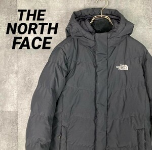 THE NORTH FACE ベンチコート140 ザ・ノースフェイス 黒 人気商品 ロングダウン 希少 ブラック