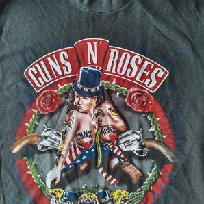 今が買い［ XL ］「 Guns N' Roses ガンズアンドローゼズ バンド ビンテージスタイル プリントTシャツ (*BIO) 」新品の画像3