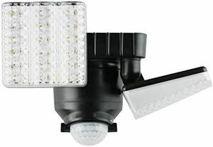  DAISIN LED センサーライト 2灯式 DLA-7T200 DLA-7T200 奥行16×高さ13.5×幅16cm ブラッ