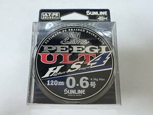 ② ## new goods Sunline soruti Mate PE EGI ULT HS4 0.6 number 120m SUNLINE ## OG.0131