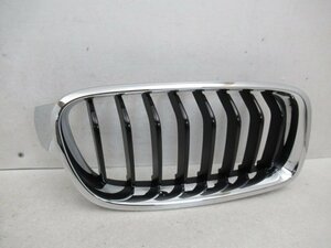 【良品】 BMW 3シリーズ F30 純正 右 フロントグリル 51137405836 (n090922)