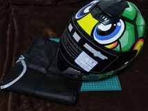 新品★未使用 Space Crown 　タートゥル　ヘルメット サイズ #L 60㎝ Valentino Rossi バレンティーノ・ロッシ Turtle _画像1