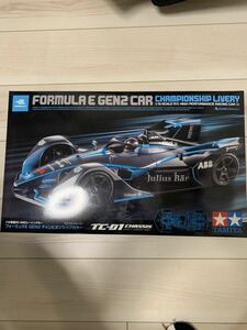 タミヤ 1/10RC フォーミュラ E GEN2 チャンピオンシップカラー(TC-01シャーシ) [58681]]