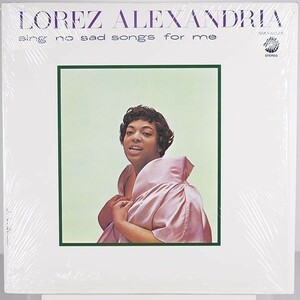 Chess SMJ-6029【美品】Lorez Alexandria ロレツ アレクサンドリア：Sing No Sad Songs for Me