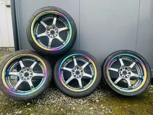 RAYS GRAM LIGHTS 57S PRO レイズ グラムライツ18x10J +17 2本18x9J 2本セット