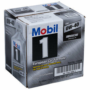 モービル1　0W40 1QT (946ml) x6本　　　Mobil1 Mobil 1 0W-40 　