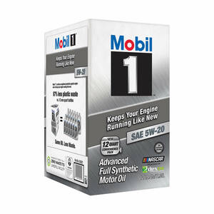 Mobil1 モービル1　5W-20 11.35L （946ml x12本分）　アメリカ製 　Mobil 1 5W20