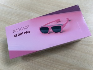 【新品未開封】ARグラス スマートグラス Mad Gaze GLOW Plus Bubble Gum (ピンク)