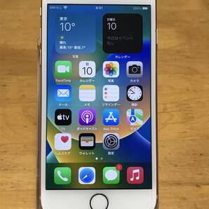 【バッテリー100%】Softbank Apple iPhone 8 A1906 MQ7A2J/A 64GB ゴールド SIMロック解除済みの画像2