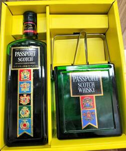 1円～【未開栓】キリンシーグラム PASSPORT SCOTCH パスポートスコッチ 特級 特製氷入れセット ウイスキー 760ml 43％ 箱付