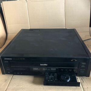 (M-5)PIONEER パイオニア CLD-909 CD CDV LD プレーヤー リモコン無 通電確認のみOK 家電