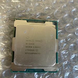 Intel Xeon W-2191B 2.3GHz SR3RW 中古品