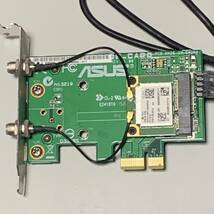 【中古】ASUS MINI PCIE ADAPTER/DP CARD AzureWave AW-CB161H / ロープロファイル対応 外部アンテナ無し 無線LAN Bluetooth対応_画像2