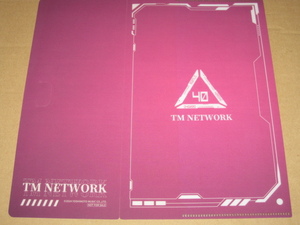 TM NETWORK 40th Anniversary 【HMV限定特典】オリジナルチケットホルダー（サイズ：W216mm×H136mm）未使用