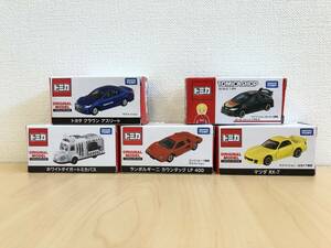 《5879》美品 トミカ TAKARA TOMY オリジナルモデル 5台 / クラウン RX-7 シビック ランボルギーニ ホワイトタイガーバス