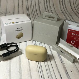 m001 Z2 美品 SONY WF-LS900N LinkBuds S ソニー リンクバッズS エクリュ ワイヤレスノイズキャンセリングステレオヘッドセット イヤフォン