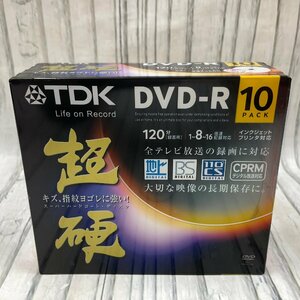m002 E2(60) 2 未開封 TDK DVD-R 10枚入り 1パック 品番DR120HCDPWC10A 超硬 120分録画用