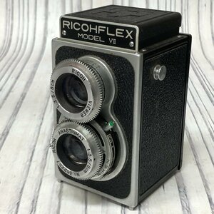 m001 J リコー RICOHFLEX 二眼レフカメラ MODEL Ⅶ フレックス モデル７ 1:3.5/8cm アンティーク