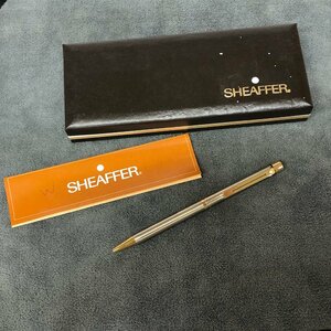 m001 D 送料520円 SHEAFFER シェーファー ボールペン タルガ TARGA 1001 XX-FINE シルバー／ゴールド USA製 ギフトケース入