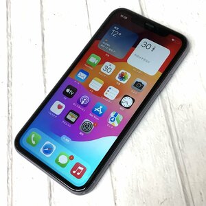 m001 Z2(60) 海外版 SIMフリー iPhone11 128GB パープル MWLJ2LL/A 外装美品 バッテリー 73％ 稼動品 現状渡 スマホ アップル アイフォン