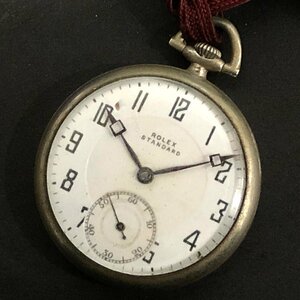 m001 T1(60) ロレックス スタンダード 懐中時計 スモセコ 1408 ジャンク ROLEX STANDARD PLATINETTE POCKET WATCH プラチネット