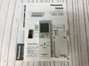 m001 D 8. 送料185円 未使用 パナソニック エアコン リモコン ACXA75C07300 説明書付 Panasonic 家庭用ビルトインエアコン用