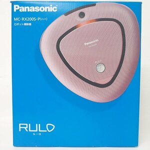 f002 KAI パナソニック Panasonic MC-RX200S-P(ピンク) ルーロ RULO ロボット掃除機 2016年製 リモコン欠品