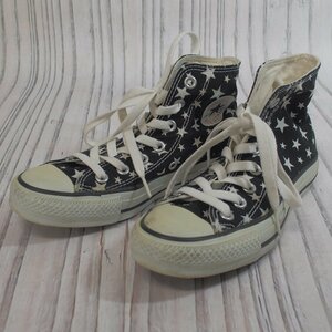 f002 X CONVERSE コンバース ALL STAR オールスター ハイ 22.5cm US3 1/2 星柄