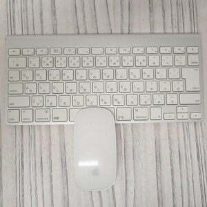 f002 KAIDAN Apple アップル Mac キーボード A1314 マウス A1296 3Vdc 純正 ワイヤレス PCアクセサリー ジャンク品