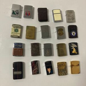 ZIPPO オイルライター ジッポ おまとめ20個　1980年代初期やスリム3個含む　バラ売り不可です、