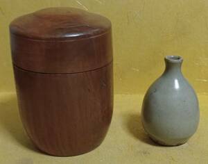 高麗 青磁 花瓶 高麗時代 箱付 茶道具 李朝 中国宋時代