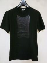 (644)Dior HOMME ディオールオム 半袖 Tシャツ XS 黒_画像1