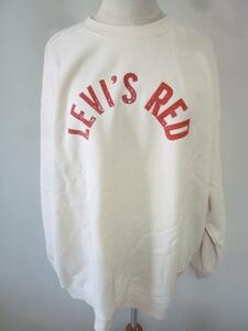 (682)未使用 LEVI'S RED ロゴ スウェット 長袖 トレーナー