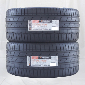 265/30R19 93Y XL HANKOOK ハンコック ベンタス VENTUS S1 EVO3 K127 22年製 正規品 送料無料 2本セット税込 \29,900 より 1