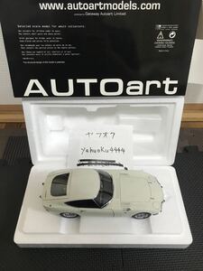 【送料無料】AUTOart 1/18 TOYOTA 2000GT WIRE SPOKE WHEELS (WHITE) 生産終了モデル トヨタ2000GT ワイヤースポークホイールVer 78754