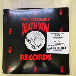 【同梱可】☆ 2Pac Featuring Outlawz / Nate Dogg Featuring Daz Dillinger ☆ Lost Souls / These Days (LP)★ SPRO 30230