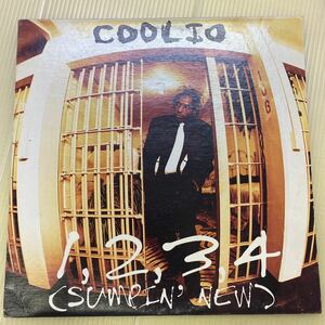 【同梱可】　☆　Coolio ☆　1, 2, 3, 4 (Sumpin' New) (12インチ)　★ Tommy Boy TBV 721