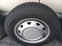 新品同様！2022年ヨコハマアイスガードIG60走行100km以内145/80R13マルチホイール！軽自動車全般装着可能！_画像4